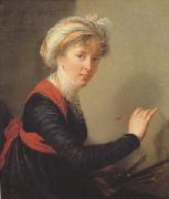 VIGEE-LEBRUN, Elisabeth Self Portrait (san 05) oil painting